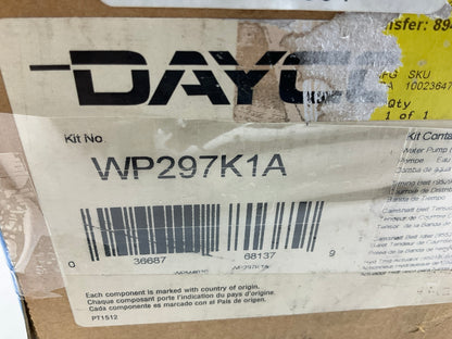 Dayco WP297K1A Engine Timing Belt Kit With Water Pump