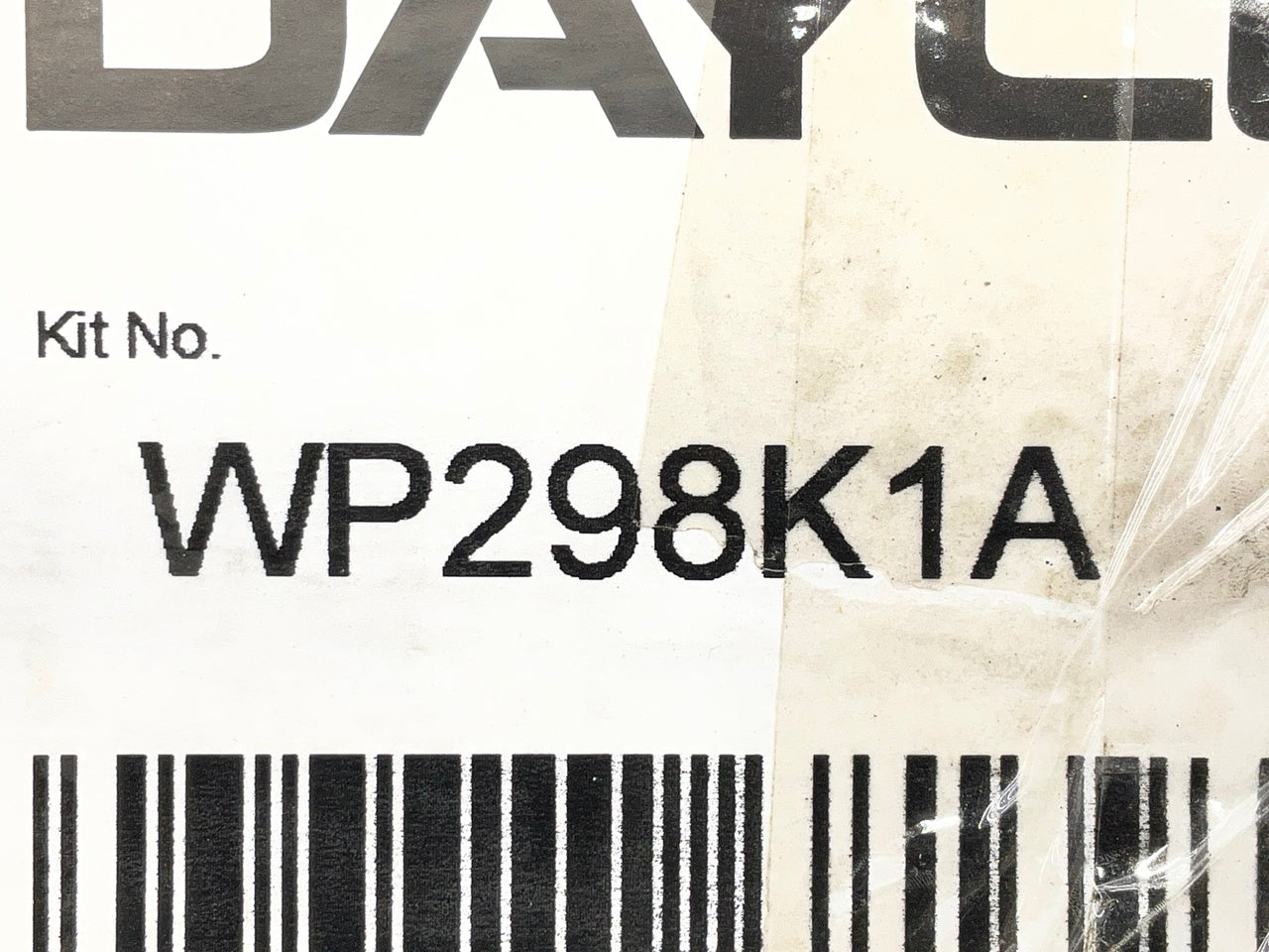 Dayco WP298K1A Engine Timing Belt Kit With Water Pump Tensioner & Idler