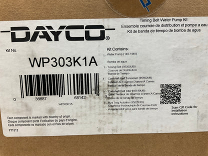 Dayco WP303K1A Engine Timing Belt Kit With Water Pump