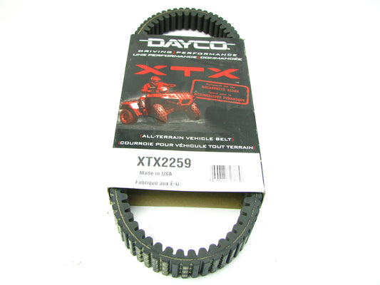 Dayco XTX2259 Snowmobile Extreme Torque Drive Belt For 2013-2014 Wildcat 4