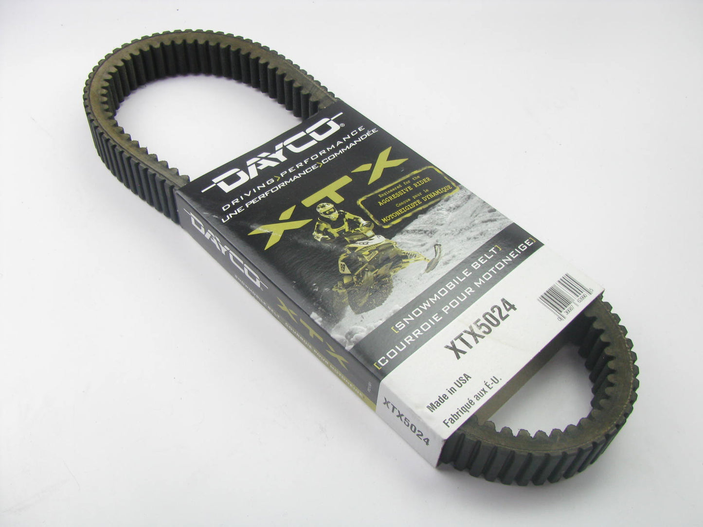 Dayco XTX5024 Snowmobile XTX Extreme Torque Drive Belt - 1.49'' X 43.93''