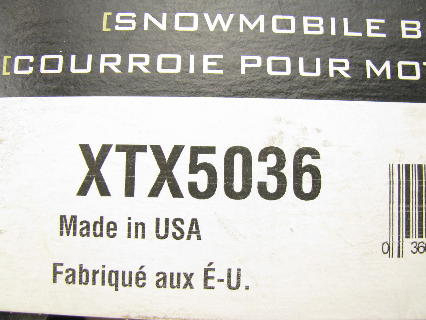 Dayco XTX5036 XTX Extreme Torque Drive Snowmobile Belt - 1.44'' X 43.53''