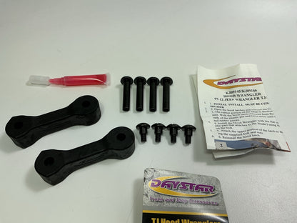 Daystar KJ09146BK Hood Latch Upgrade For 1997-2006 TJ Wrangler