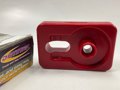 Daystar KU70039RE Winch Isolator Red W/center Detent Post