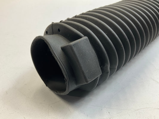 Daystar MX00381BK Motorcycle Fork Boots, Poly, Pair, 13'' Extended, 9.5'' Stroke