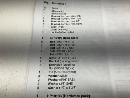 Performance Accessories PA10193 3'' Body Lift Kit 07-13 Chevy GMC Silverado 1500