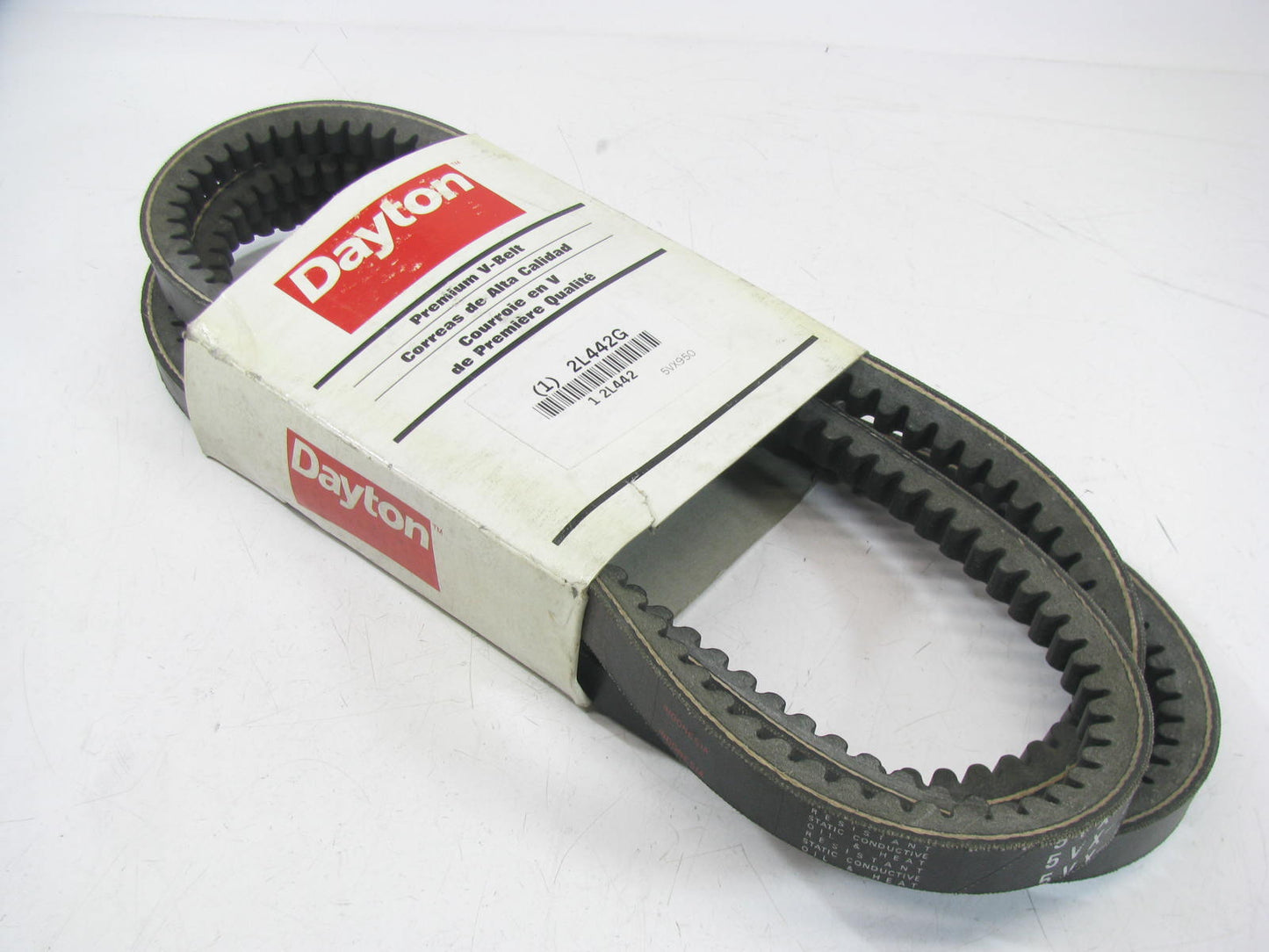 Dayton 2L442G Industrial VX-Wedge Accessory Drie Belt - 5/8'' X 95''