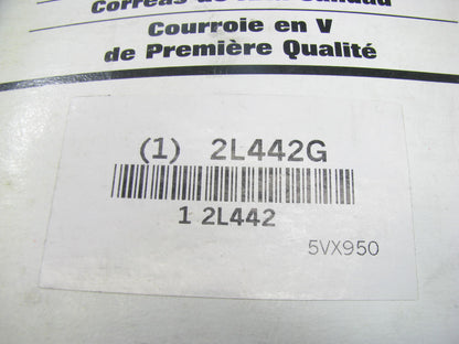 Dayton 2L442G Industrial VX-Wedge Accessory Drie Belt - 5/8'' X 95''