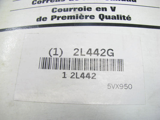 Dayton 2L442G Industrial VX-Wedge Accessory Drie Belt - 5/8'' X 95''