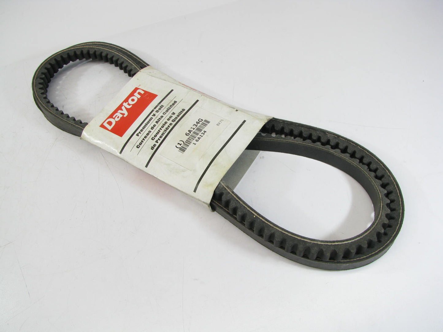 Dayton 6A134G Cogged Industrial Accessory Drive Belt - 21/32'' X 78''