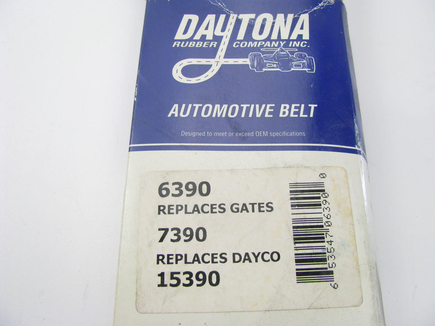 Daytona 6390 Accessory Drive Belt - 0.44'' X 39.75'' - 36 Degree
