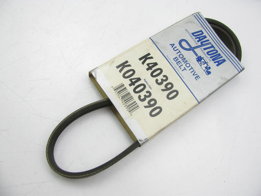 Daytona K40390 Serpentine Belt - 0.56'' X 39.00'' - 4 Ribs
