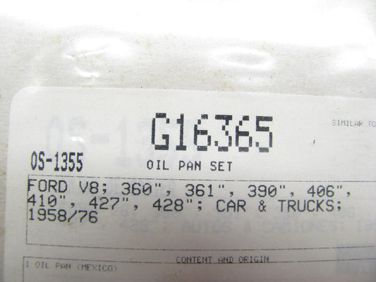 Dc Gaskets G16365 Engine Oil Pan Gasket