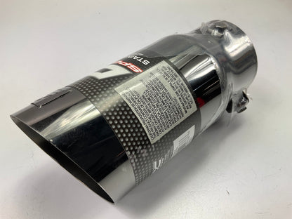 DC Sport EX1024 Performance Bolt-On Resonated Muffler Slant Tip, For 1.75''-2.5''