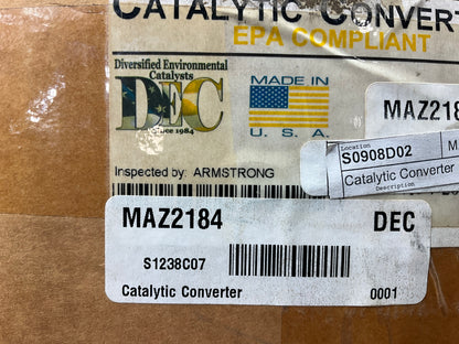 DEC MAZ2184 Rear Direct-Fit Catalytic Converter For 2006-2008 Mazda 6