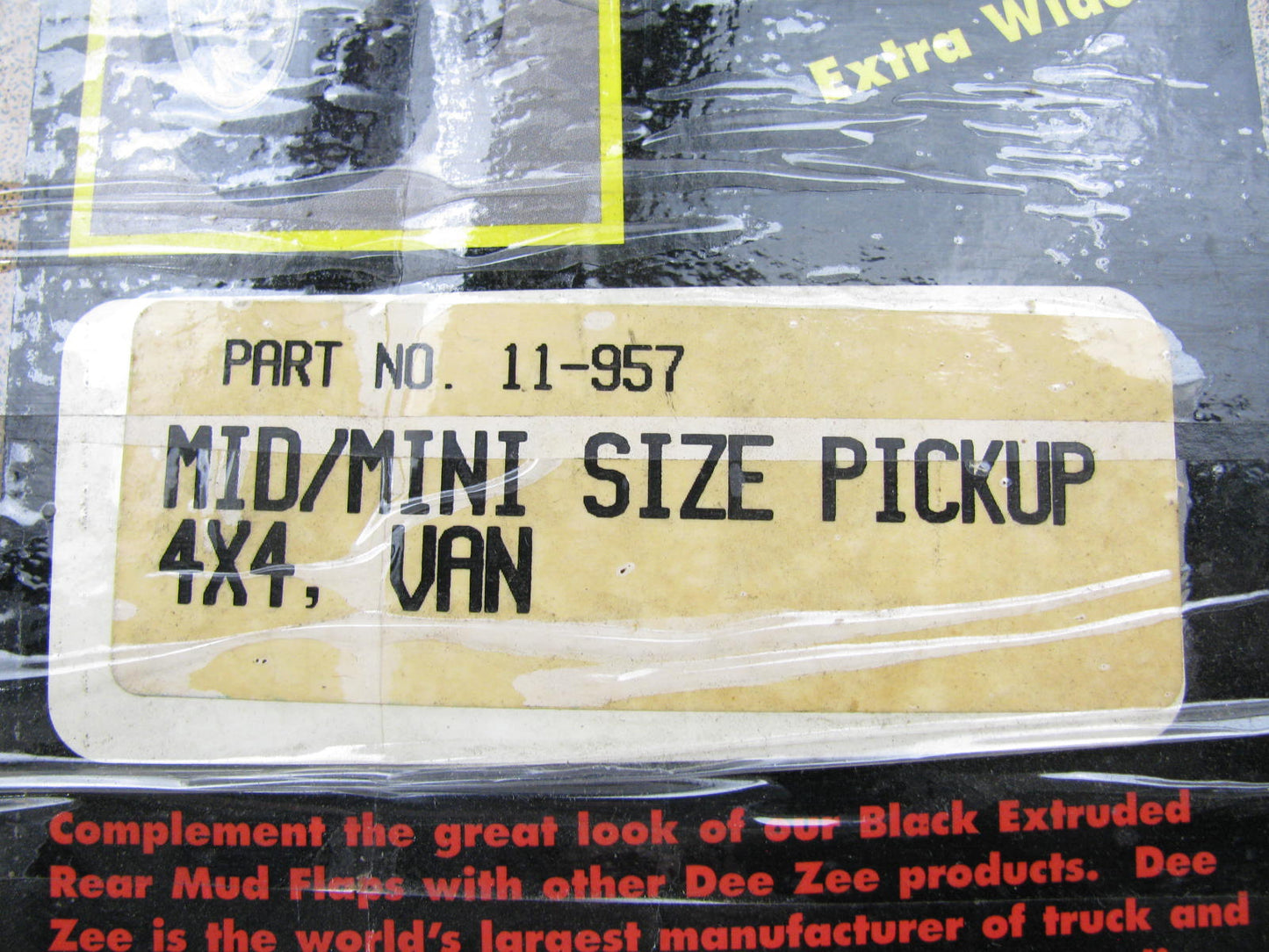 Dee Zee 11-957 Splash Guards / Mud Flaps