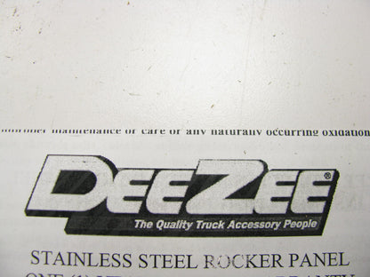 Dee Zee 39336 5.5'' Wide Stainless Steel Side Moldings For 2002-2009 Ram