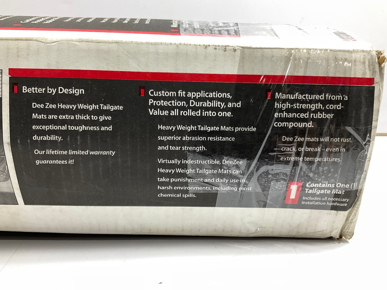 DeeZee DZ 86700 Tailgate Rubber Mat, Universal Fit,  60'' X 19.5''