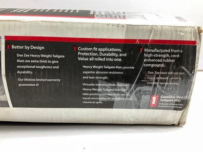 DeeZee DZ 86700 Tailgate Rubber Mat, Universal Fit,  60'' X 19.5''