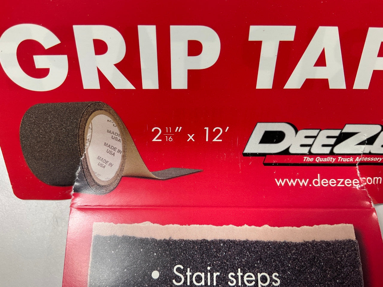 Dee Zee DZ46 Grip Tape - 2-11/16'' X 12 FEET