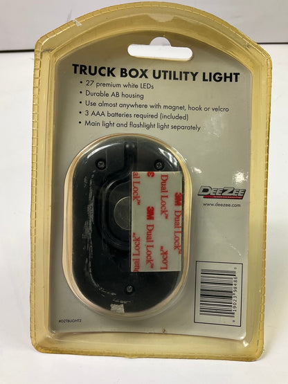 Dee Zee (3) AAA Battery Operated LED Utility Flashlight Lamp For Toolbox