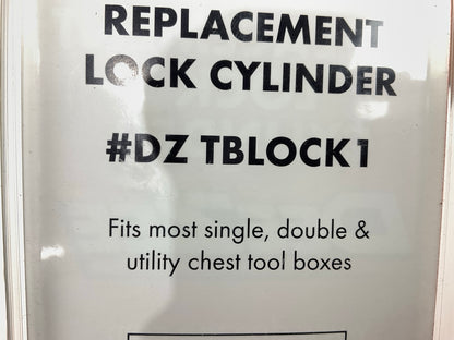 Dee Zee DZTBLOCK1 Toolbox Replacement Tool Box Lock Cylinder W/Keys