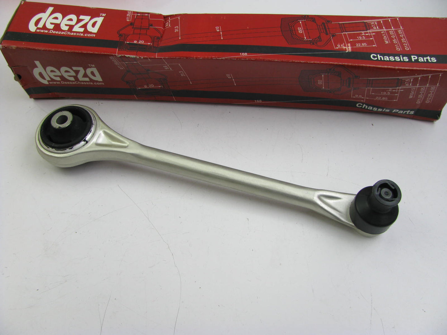 Deeza AD-H244 Suspension Control Arm And Ball Joint Assembly - Front Upper