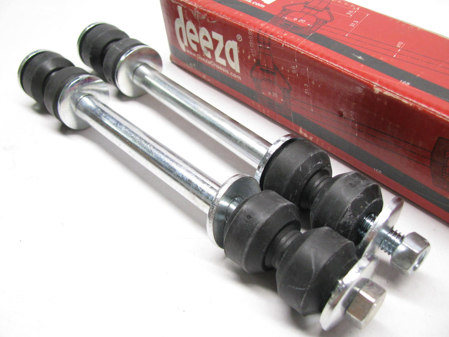 (2) New Deeza GM-L608 FRONT Suspension Stabilizer Sway Bar Link Kits PAIR