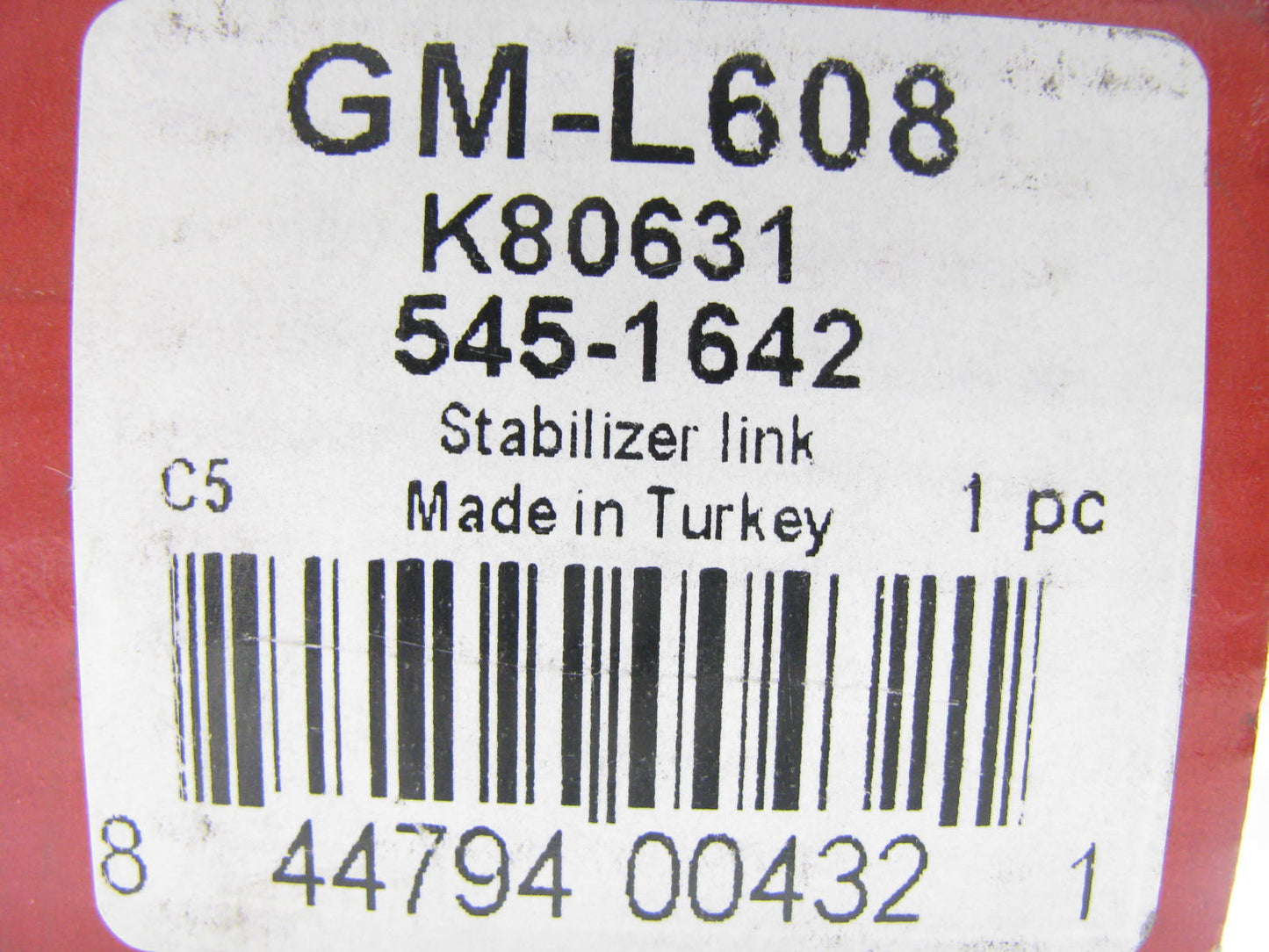 (2) New Deeza GM-L608 FRONT Suspension Stabilizer Sway Bar Link Kits PAIR