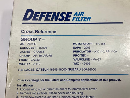 Defense DA3420 Engine Air Filter