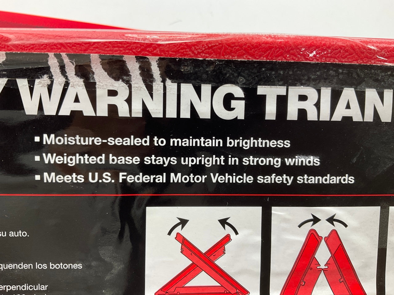 Deflect-O 71-0711-02 Early Warning Safety Triangle For Truck / Car Safety