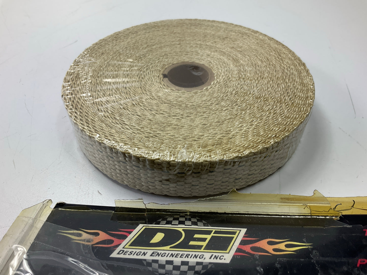 OPEN BOX - DEI 010101 Exhaust System Header Heat Wrap , 1 X 50' Roll - Tan