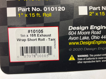 DEI 01010 Exhaust Header Heat Wrap - 15 Feet Long Roll X 1 Inch Wide