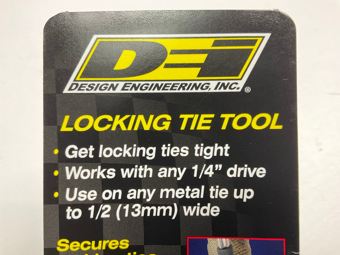 DEI 010220 Locking Tie Tool - Tighten Stainless Steel Locking Ties With Ease