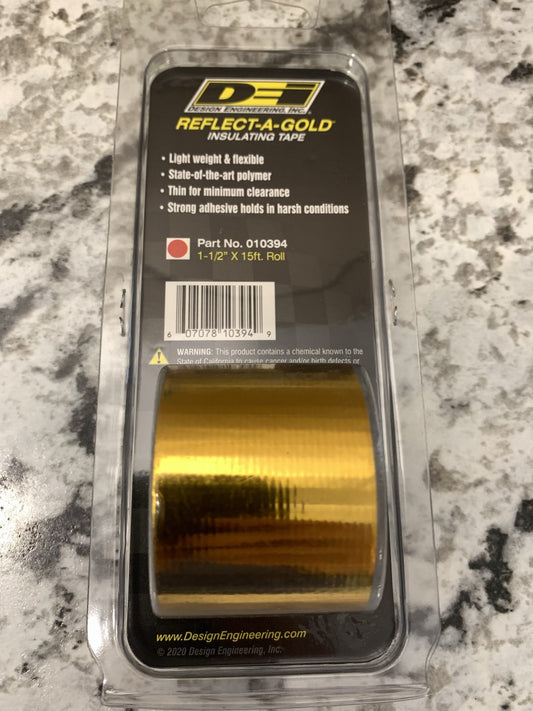 DEI 010394 Reflect-A-Gold Performance Heat Protection Tape 1-1/2 Inch X 15 FT