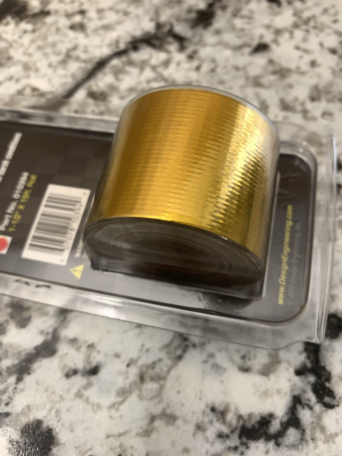 DEI 010394 Reflect-A-Gold Performance Heat Protection Tape 1-1/2 Inch X 15 FT