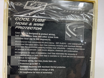 DEI 010406 3/4'' ID X 36'' Cool Tube Protective Sleeve Heat Shield Tube