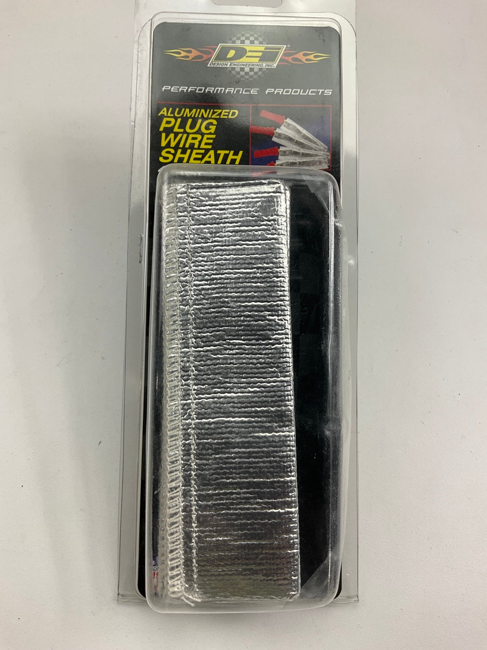 DEI 010409 3/4'' X 6'' Aluminized Spark Plug Wire Sheaths - Set Of 4