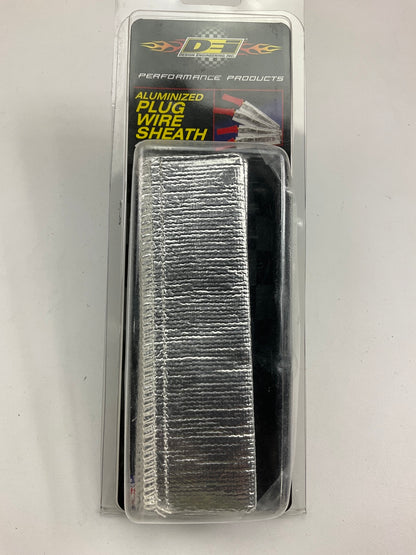 DEI 010409 3/4'' X 6'' Aluminized Spark Plug Wire Sheaths - Set Of 4