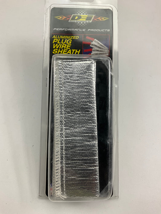 DEI 010409 3/4'' X 6'' Aluminized Spark Plug Wire Sheaths - Set Of 4