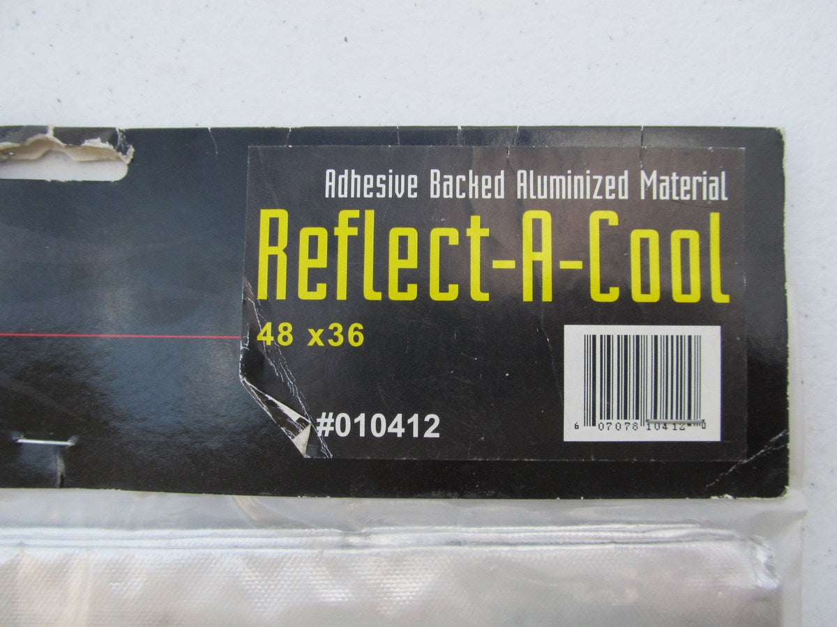 DEI 010412 Reflect-A-Cool Heat Barrier 36''x48'' Heat Barrier Sheet Foil Blanket