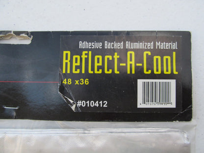 DEI 010412 Reflect-A-Cool Heat Barrier 36''x48'' Heat Barrier Sheet Foil Blanket