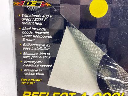 DEI 010461 Reflect-A-Cool 12'' X 24'' Heat Reflective Thermal Heat Shield Barrier
