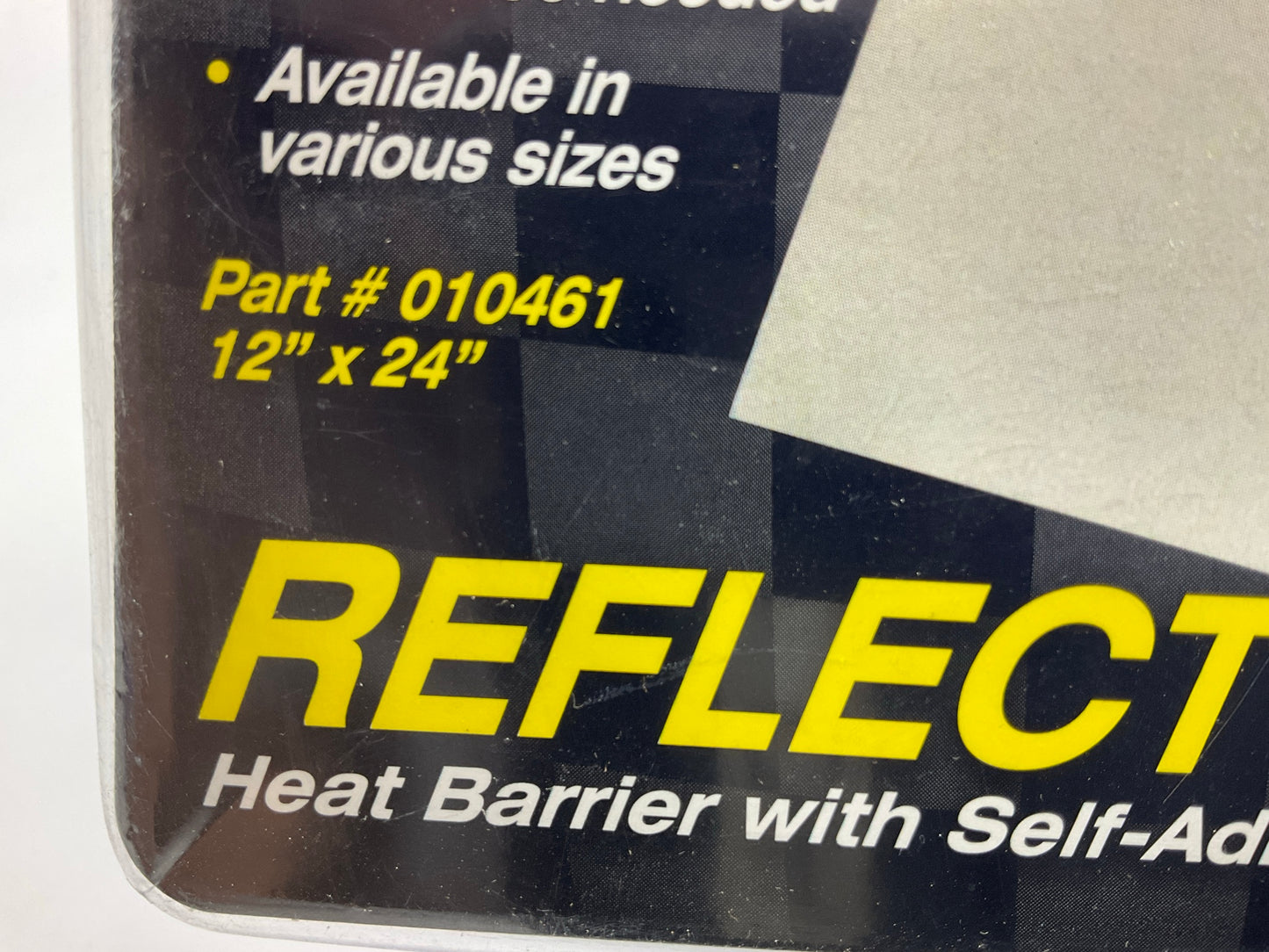 DEI 010461 Reflect-A-Cool 12'' X 24'' Heat Reflective Thermal Heat Shield Barrier