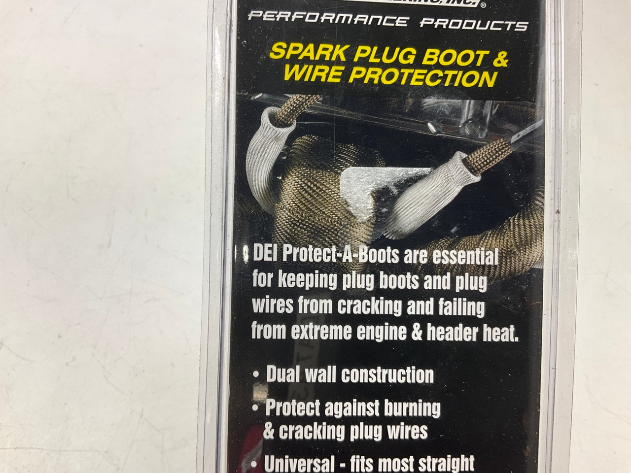 DEI 010501 Spark Plug Boot Heat Sleeve Protect-A-Boot 6'' X 3/4'' W/rings - 2 PACK