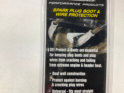 DEI 010501 Spark Plug Boot Heat Sleeve Protect-A-Boot 6'' X 3/4'' W/rings - 2 PACK