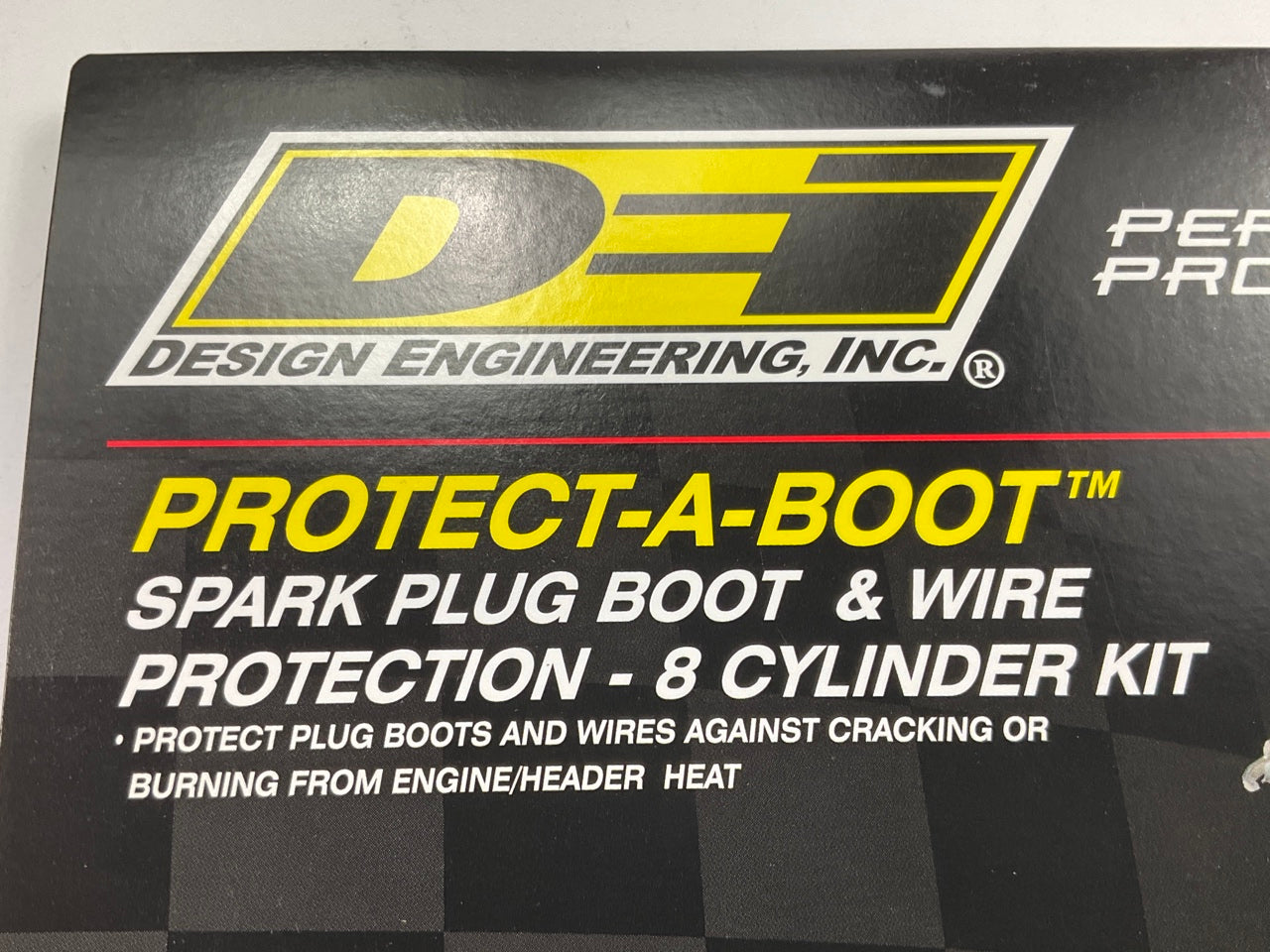 DEI 010512 Black 6'' Spark Plug Ignition Boot Heat Protector Sleeves (Pack Of 8)