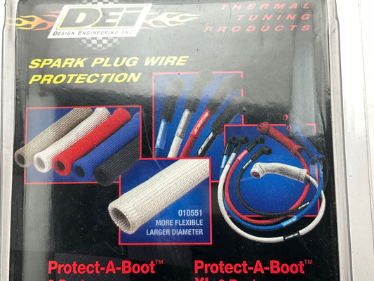 DEI 010521 Protect-A-Boots Spark Plug Boot Protection, 6 Inch, Red, PAIR