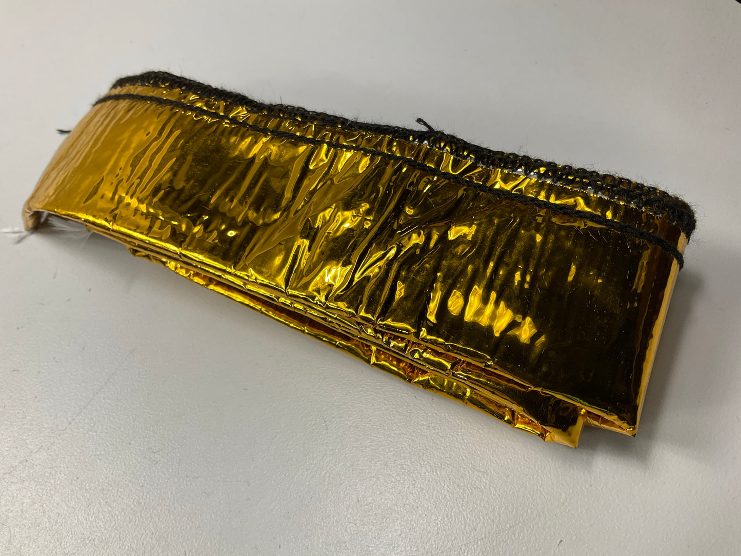 DEI 010914 Heat Sheath GOLD 3/4'' I.D. X 36'' Line Sleeving Heat Protection Shield