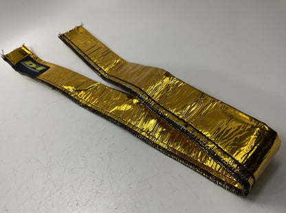DEI 010914 Heat Sheath GOLD 3/4'' I.D. X 36'' Line Sleeving Heat Protection Shield